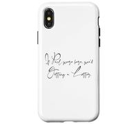 Carcasa para iPhone X/XS Si Pablo estuviera aquí, recibiríamos una Carta