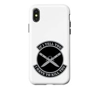 Carcasa para iPhone X/XS Si te Digo Que Tengo Que matarte