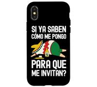 Carcasa para iPhone X/XS Si Ya Saben como Me Pongo para Que Me Invitan Cerveza Mexicana