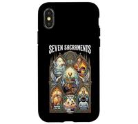 Carcasa para iPhone X/XS Siete Sacramentos Santa Iglesia Católica