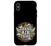 Carcasa para iPhone X/XS Signos astrológicos del Gran trígono aéreo