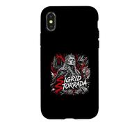 Carcasa para iPhone X/XS Sigrid Storrada: La guerrera vikinga: La Sangre de la Reina