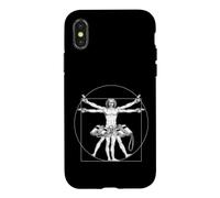 Carcasa para iPhone X/XS Silbato Marching Band Da Vinci Árbitro Vintage