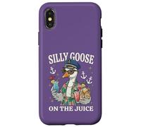 Carcasa para iPhone X/XS Silly Goose On The Juice Crucero Crucero Viaje de Chicas