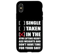 Carcasa para iPhone X/XS Single? I'm in The Gym Lifting Heavy Weights ...