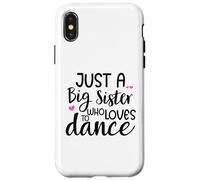 Carcasa para iPhone X/XS Sis Dance Sister Big Sister Boss Girls Dancing Ballet Dancer