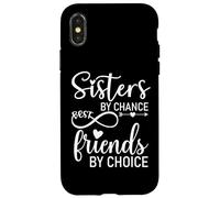 Carcasa para iPhone X/XS Sisters by Chance by Friends Choice Soul Sisters Big Sister