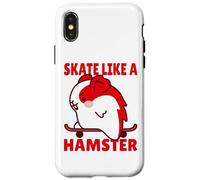 Carcasa para iPhone X/XS Skate Girl y Skateboarder Skater Skateboard Lover