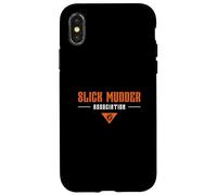 Carcasa para iPhone X/XS Slick Mudder Association Un Mudding Mud Running Trail Runner
