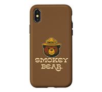Carcasa para iPhone X/XS Smokey Bear Cute Retro Head