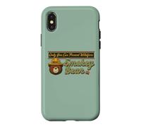 Carcasa para iPhone X/XS Smokey Bear Cute Retro Logo Only You Horizontal 80s Style