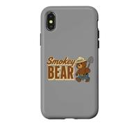 Carcasa para iPhone X/XS Smokey Bear Cute Retro Walking Character