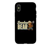 Carcasa para iPhone X/XS Smokey Bear Cute Retro Walking Character