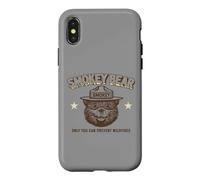 Carcasa para iPhone X/XS Smokey Bear Retro Logo