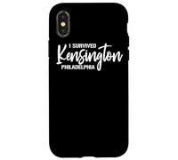 Carcasa para iPhone X/XS Sobreviví a Kensington Philadelphia Pennsylvania