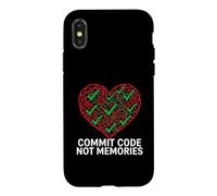 Carcasa para iPhone X/XS Software Engineer Commit Code Not Memories
