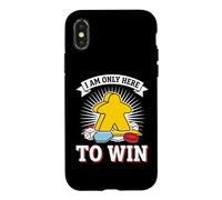 Carcasa para iPhone X/XS Solo Estoy aquí para Ganar un Jugador de Juego de Mesa