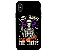 Carcasa para iPhone X/XS Solo Quiero darte los escalofríos