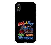 Carcasa para iPhone X/XS Solo un Chico Que ama los Entrena a los niños