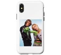 Carcasa para iPhone X/XS Sonic Youth Thurston Moore y Kim Gordon por AJ Barratt
