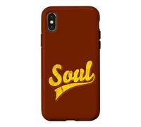Carcasa para iPhone X/XS Soul Music/Retro Dancing 80s Disco - Vintage Style Soul