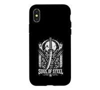 Carcasa para iPhone X/XS Soul of Steel Honor Tiene Un Borde Samurai Katana