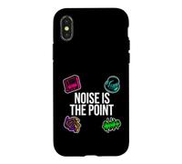 Carcasa para iPhone X/XS Sound Designer Music Producer Noise Is The Point