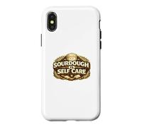 Carcasa para iPhone X/XS Sourdough 1st Self Care Bread Baking Pun Baker