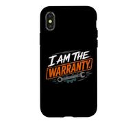 Carcasa para iPhone X/XS Soy el Amante de los Coches mecánicos de garantía