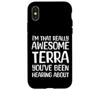 Carcasa para iPhone X/XS Soy Tan Impresionante Que Terra ha Estado Escuchando Hablar