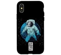 Carcasa para iPhone X/XS Space Astronaut Graphic tee Shirt, Mission To Mars Astronaut