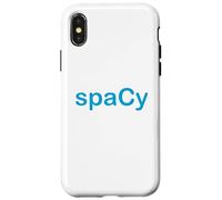 Carcasa para iPhone X/XS Spacy Programming Logo PNL AI ML PNL - AI/ML - Código Abierto