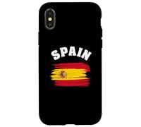 Carcasa para iPhone X/XS Spain Spanish Barcelona Flag Madrid Country Espana