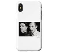 Carcasa para iPhone X/XS Sparks Pop Duo Ron & Russell Mael de Phil Nicholls