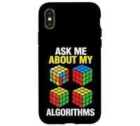 Carcasa para iPhone X/XS Speed Cube Ask Algoritmos