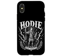 Carcasa para iPhone X/XS St Expeditus Expedite Expedito Hodie Patrono católico