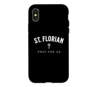 Carcasa para iPhone X/XS St. Florian Catholic Patron Christian Saint