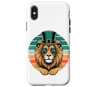 Carcasa para iPhone X/XS St. Patrick's Day Irish Lion Shamrock Pride