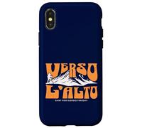 Carcasa para iPhone X/XS St Pier Giorgio Frassati Verso L'alto Montañas Escalador
