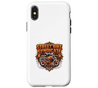 Carcasa para iPhone X/XS Street Bike Syndicate Urban Rider Gráfico
