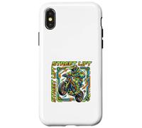 Carcasa para iPhone X/XS Street Lift Rider Urban Bike Estilo gráfico