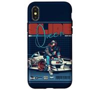 Carcasa para iPhone X/XS Streetwear Drift JDM Car Tuning Racing Japan Y2K