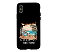 Carcasa para iPhone X/XS Streetwear, Taghazout Morocco es como un paraíso