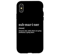 Carcasa para iPhone X/XS Submariner Definición Submarino Sumergible de propulsión Nuclear