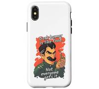 Carcasa para iPhone X/XS Sudadera con Capucha Dark Humor Is Like Food Not Everyone Gets It Sarcasm