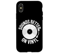 Carcasa para iPhone X/XS Suena Mejor en el Reproductor de Discos de Vinilo audiófilo