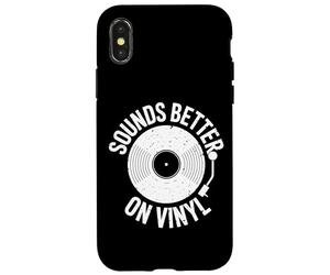 Carcasa para iPhone X/XS Suena Mejor en el Reproductor de Discos de Vinilo audiófilo