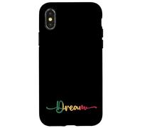 Carcasa para iPhone X/XS Sueño Negro Emancipación Mes de la Historia Negra y Juneteenth