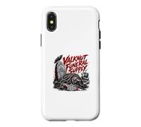 Carcasa para iPhone X/XS Suministros funerarios de Valknut: Saga Viking Death Raven