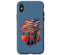 Carcasa para iPhone X/XS Superman American Hero